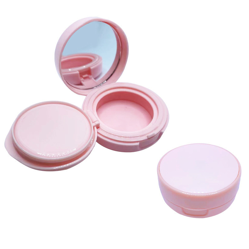 粉色气垫空盒小样彩妆包材印刷bb霜海绵粉底液化妆品