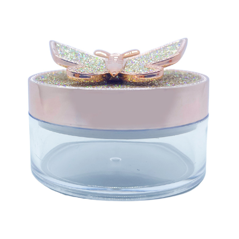 新款蝴蝶盖化妆品分装瓶面霜膏体瓶护肤品分装