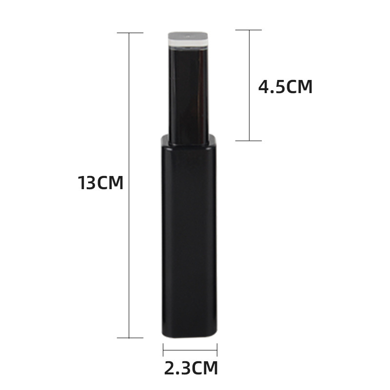 彩妆包材黑色睫毛膏空瓶化妆品分装瓶子螺旋盖睫毛膏管瓶